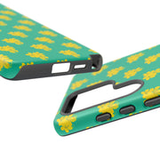 Vibrant Floral Samsung Galaxy Phone Case - Tough Cases for Style and Protection