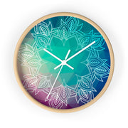 Mandala-Inspired Wall Clock - Boho Home Decor