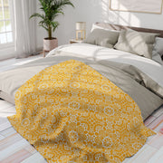 Bright Floral Arctic Fleece Blanket - Cozy Floral Design for Home & Gifts