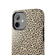 Leopard Print Tough Phone Case - Stylish & Durable Protection