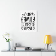Family Love Matte Canvas Print