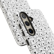 Cute Dog Pattern Samsung Galaxy Phone Case - Tough Cases for Pet Lovers