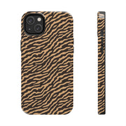 Wild Tiger Print Tough Phone Case – Durable Protection for Adventurers
