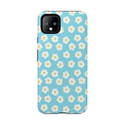 Daisy Floral Tough Phone Case - Durable Protection for Your Device