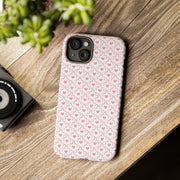 Cute Heart Pattern iPhone Case - Tough & Stylish Smartphone Cover