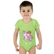 Adorable Princess Unicorn Baby Bodysuit - Cute Infant Outfit for Girls