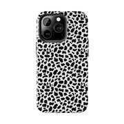 Stylish Leopard Print Tough Phone Case – Durable Protection & Chic Design