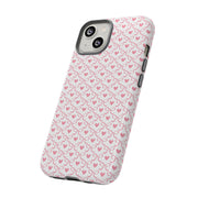 Cute Heart Pattern iPhone Case - Tough & Stylish Smartphone Cover