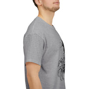 Skeleton Graphic Unisex Heavy Cotton Tee - Perfect for Halloween & Casual Wear