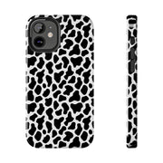 Stylish Cow Print Tough Phone Case - Durable Protection for Animal Lovers