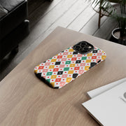 Colorful Playing Card Pattern Tough Case for iPhone