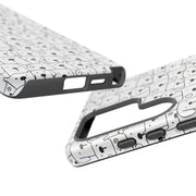 Cute Dog Pattern Samsung Galaxy Phone Case - Tough Cases for Pet Lovers