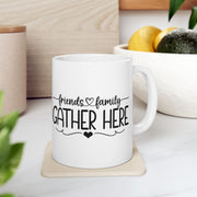 Friends and Family Ceramic Mug - Heartwarming Gift for Loved Ones