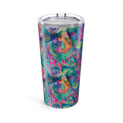 Vibrant Paisley Design Tumbler 20oz - Colorful Travel Mug for Hot & Cold Beverages