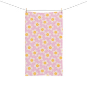Cute Floral Hand Towel for Kitchen or Bathroom Decor