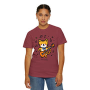 Devotree Cat Musician Unisex T-Shirt - Fun & Playful Gift for Cat Lovers
