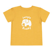 Jungle Buddy Toddler Tee - Cute Elephant Graphic T-Shirt for Kids