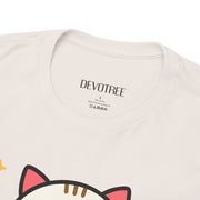 Cute Cat Printed Unisex Heavy Cotton Tee