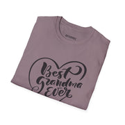 Best Grandma Ever Unisex Softstyle T-Shirt - Perfect Gift for Grandparents
