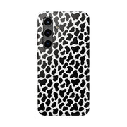 Stylish Cow Print Tough Phone Case - Durable Protection for Animal Lovers