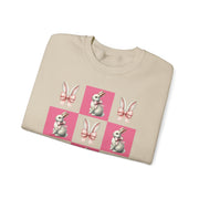 Spring Bunny Crewneck Sweatshirt | Cute Pastel Design for Easter & Everyday Comfort