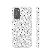 Cute Dog Pattern Samsung Galaxy Phone Case - Tough Cases for Pet Lovers