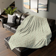 Cozy Floral Soft Polyester Blanket - Perfect for Home Décor and Gifting