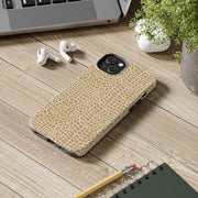 Stylish Tough Phone Case with Trendy Giraffe Pattern