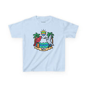 Tropical Birds Kids Tee - Fun Wildlife Design for Summer Adventures