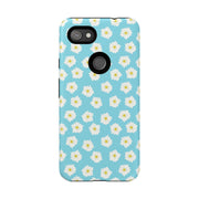 Daisy Floral Tough Phone Case - Durable Protection for Your Device