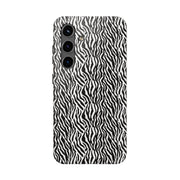 Zebra Print Tough Phone Case - Durable Protection for Style and Function
