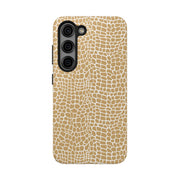 Stylish Tough Phone Case with Trendy Giraffe Pattern
