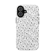 Cute Dog Pattern iPhone Case – Tough Cases for Pet Lovers