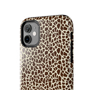 Giraffe Print Tough Phone Cases - Stylish & Durable Protection for Animal Lovers