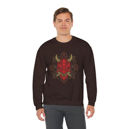 Unisex Heavy Blend™ Crewneck Sweatshirt - Fierce Dragon Design