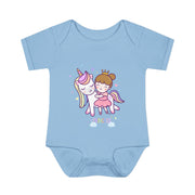 Adorable Princess Unicorn Baby Bodysuit - Cute Infant Outfit for Girls