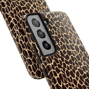 Giraffe Print Tough Phone Case - Stylish, Durable Protection