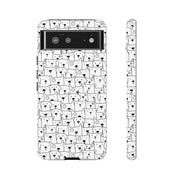 Cute Dog Pattern Google Pixel Phone Case - Tough Cases for Pet Lovers