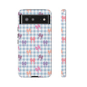 Bow-Patterned Google Pixel Phone Case - Stylish Protection for Your Device
