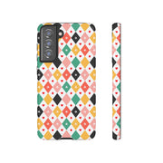 Colorful Hearts Samsung Galaxy Phone Case - Stylish Tough Cases for Everyday Protection