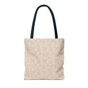 Elegant Floral Pattern Tote Bag - Eco-Friendly Shopping Bag for All Occasions