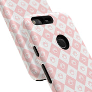 Cute Dog Paw Print Google Pixel Phone Case - Tough Cases for Pet Lovers