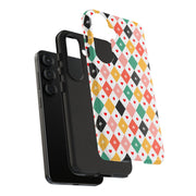 Colorful Hearts Samsung Galaxy Phone Case - Stylish Tough Cases for Everyday Protection