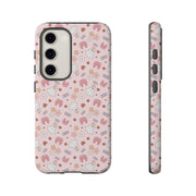 Cute Floral Tough Samsung Galaxy Phone Case for Kids & Teens