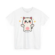 Cute Cat Printed Unisex Heavy Cotton Tee