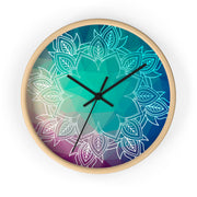 Mandala-Inspired Wall Clock - Boho Home Decor