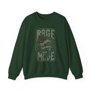 Rage Mode Unisex Heavy Blend Sweatshirt - Edgy Graphic Crewneck for Casual Vibes