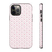 Cute Heart Pattern iPhone Case - Tough & Stylish Smartphone Cover