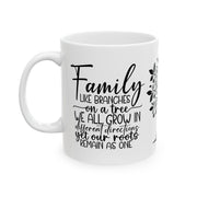 Family Tree Inspirational Ceramic Mug - 11oz & 15oz