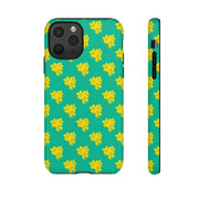 Vibrant Floral Tough Case for iPhone - Stylish Protective Cover